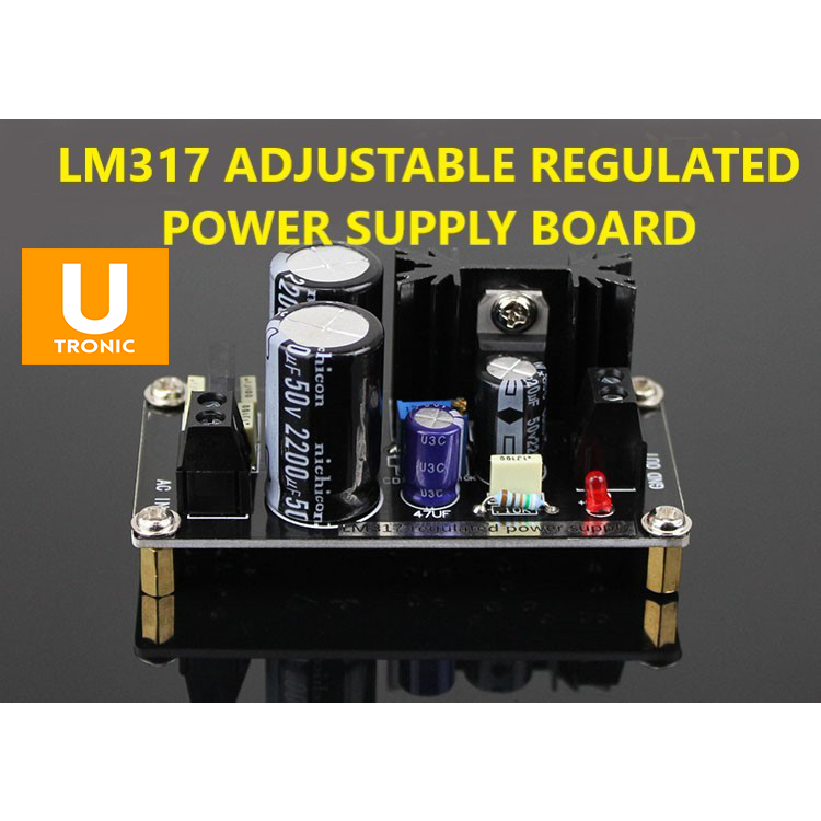 Jual Power Supply LM317 Adjustable Regulated Board with Rectifier (2003 ...