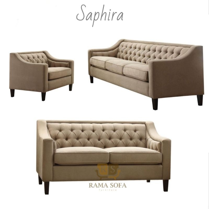 Jual Rama sofa Sofa Chesterfield set mewah kualitas premium sofa