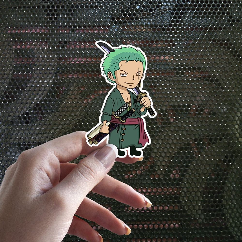 Jual Sticker Decal Vinyl Tahan Air Zoro One Piece | Shopee Indonesia