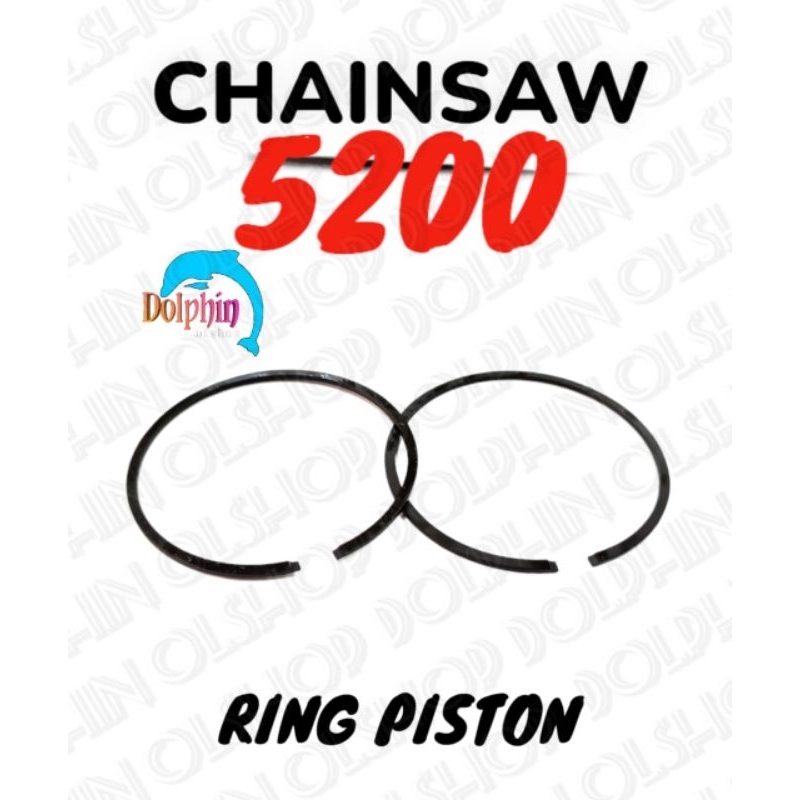 Jual Ring Piston Chainsaw 5200 Yusen | Shopee Indonesia