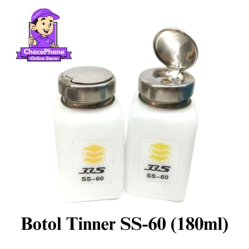 Jual Botol Tinner Ss 60 Tempat Thinner Tiner Shopee Indonesia 2448