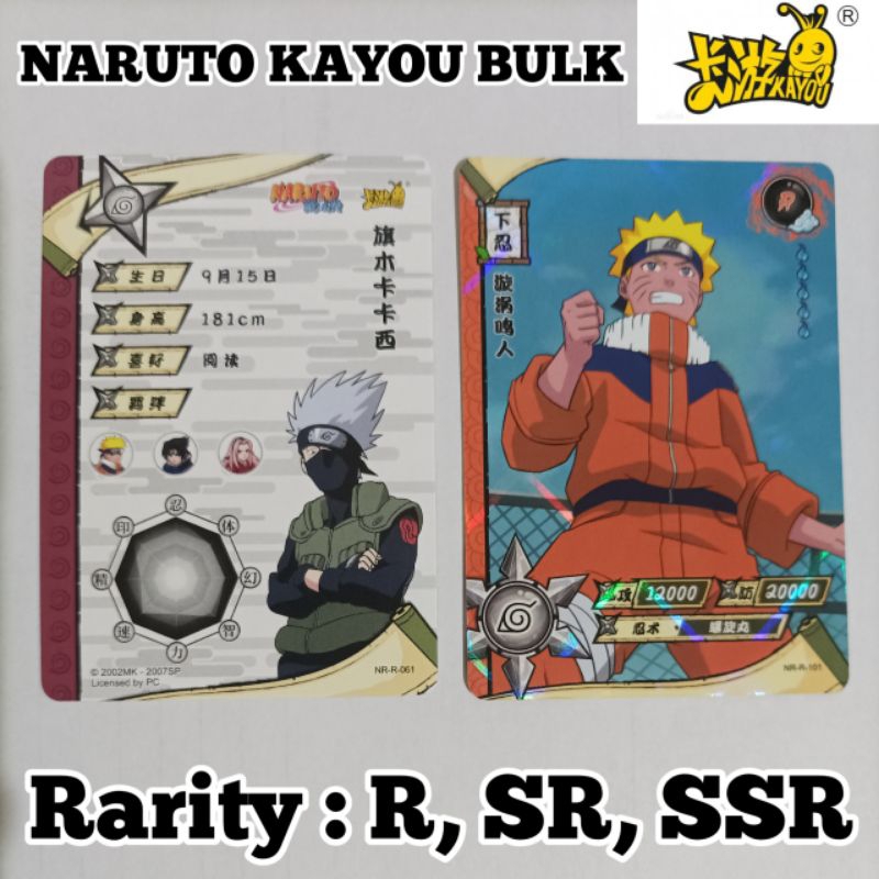 Jual Kartu Naruto Kayou Bulk Isi 10 Kartu Acak | Shopee Indonesia