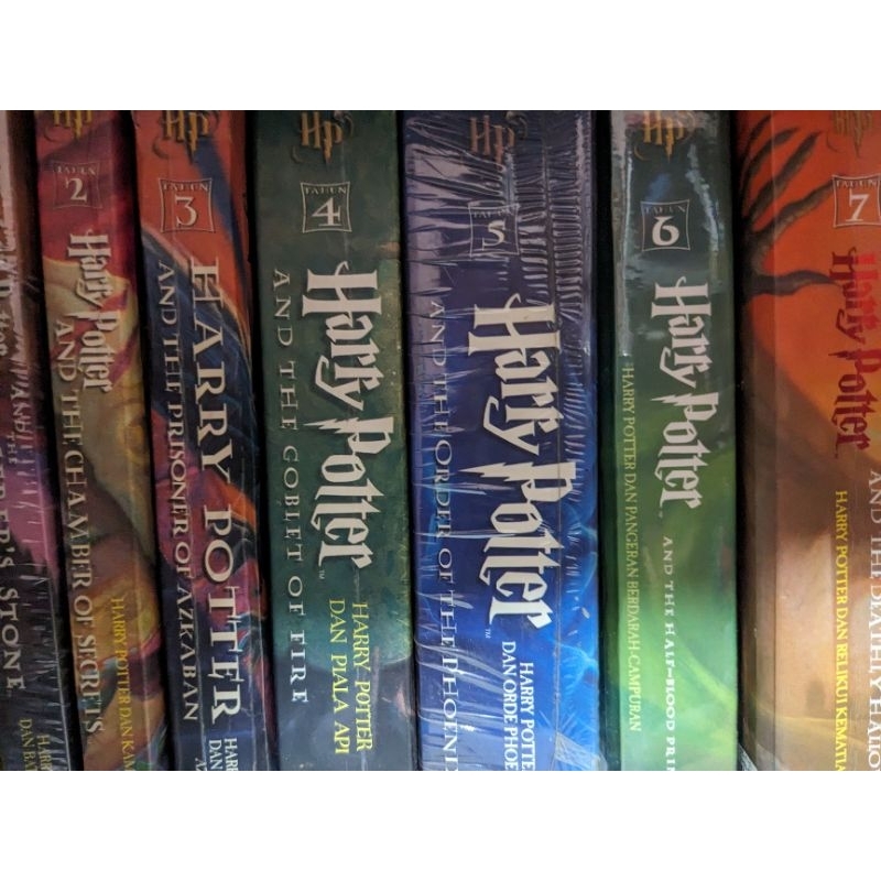 Jual Booked NOVEL HARRY POTTER PRELOVED BEKAS | Shopee Indonesia