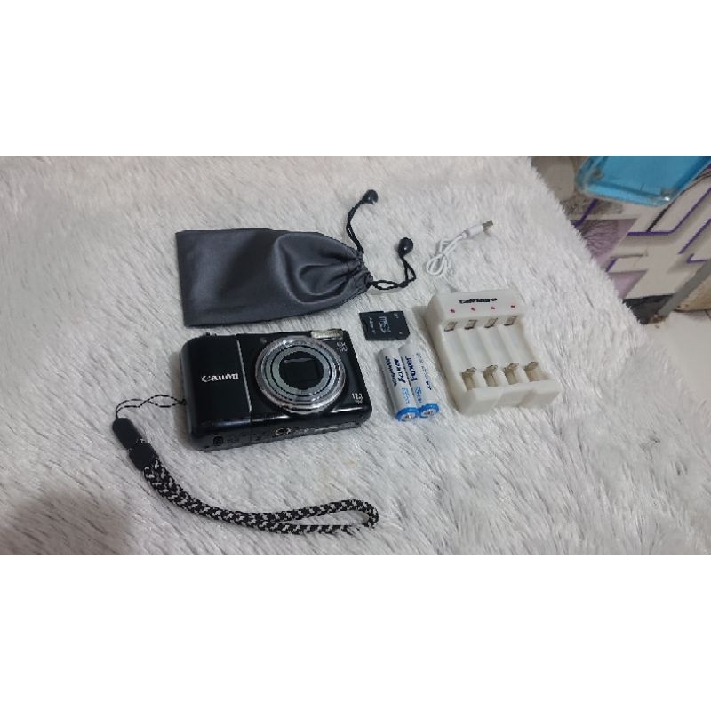 Jual Kamera Digital Canon Powershot A2000 IS Second normal Siap pakai