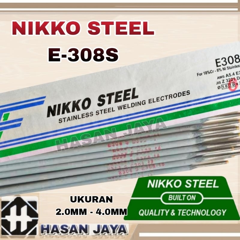 Jual Kg Kawat Las Stainless Nikko Steel E S Mm Mm X Mm