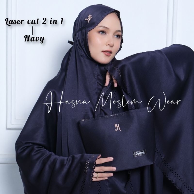 Jual HASNA - MUKENA SILK PREMIUM DEWASA | MUKENA TRAVEL | MUKENA SATIN ...