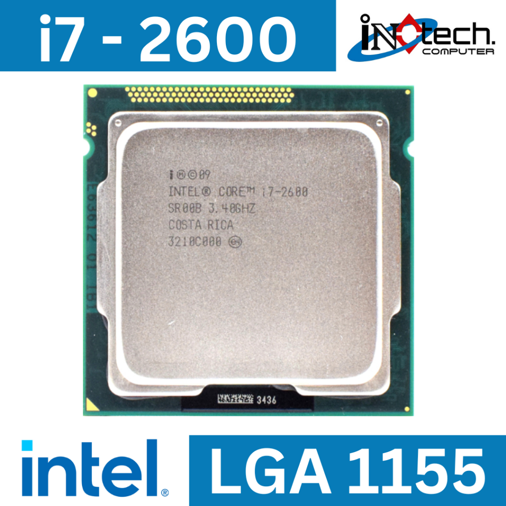 Jual Intel Core i7 2600 Tray Sandy Bridge LGA1155 CPU Processor 4 Core ...