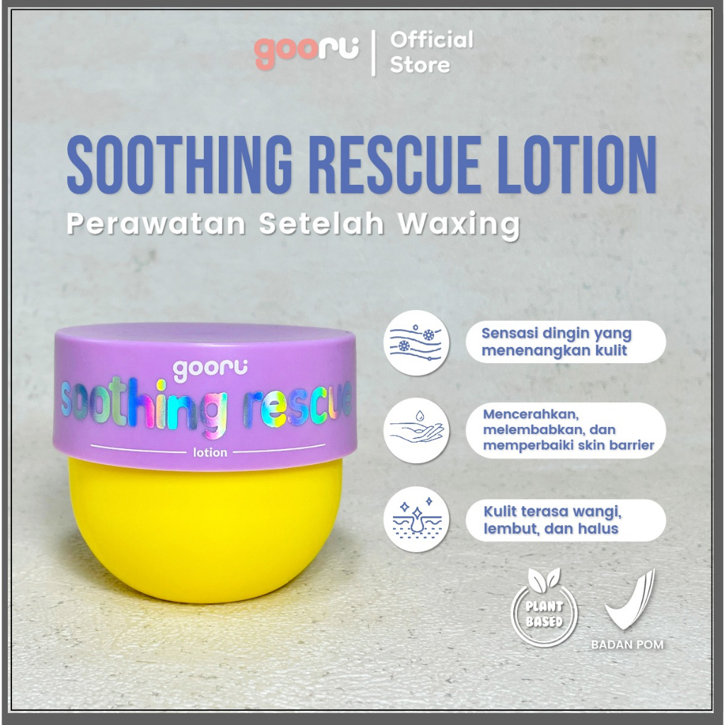 Jual Soothing Rescue Lotion Perawatan Setelah Waxing After Waxing