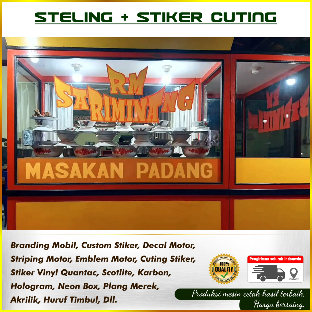 Jual Sticker Plang, Sticker Masjid, Sticker Kantor, Stiker Kampus ...