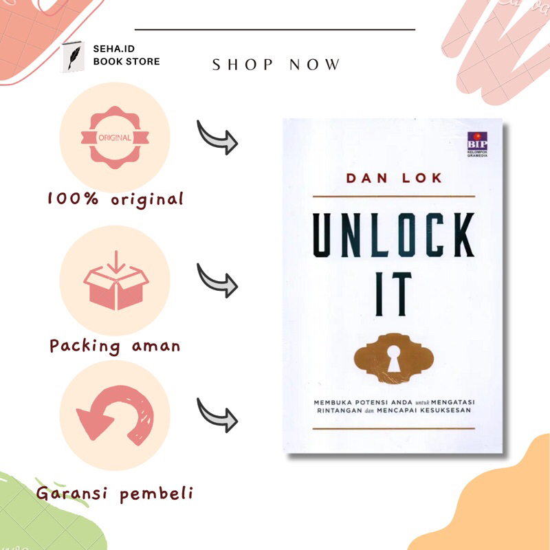 Jual Buku Unlock It Membuka Potensi Anda Untuk Mengatasi Rintangan Dan