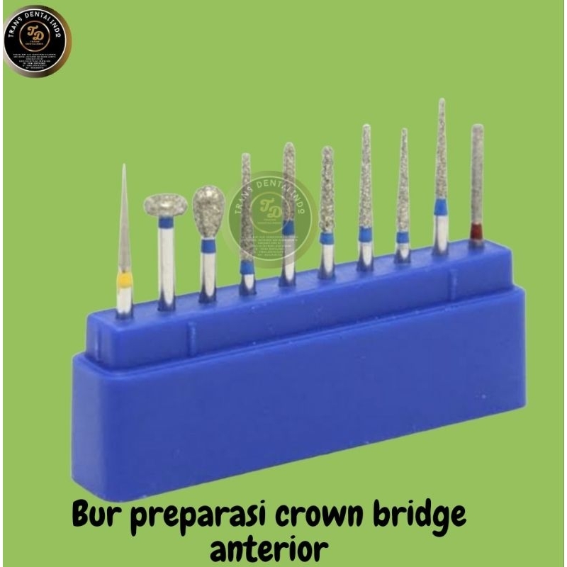 Jual Bur Preparasi Crown Bridge Anterior dan Posterior Shopee Indonesia
