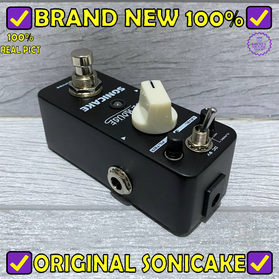 Jual Efek Gitar SONICAKE Rude Mouse Distortion RAT Classic Rock Pedal ...