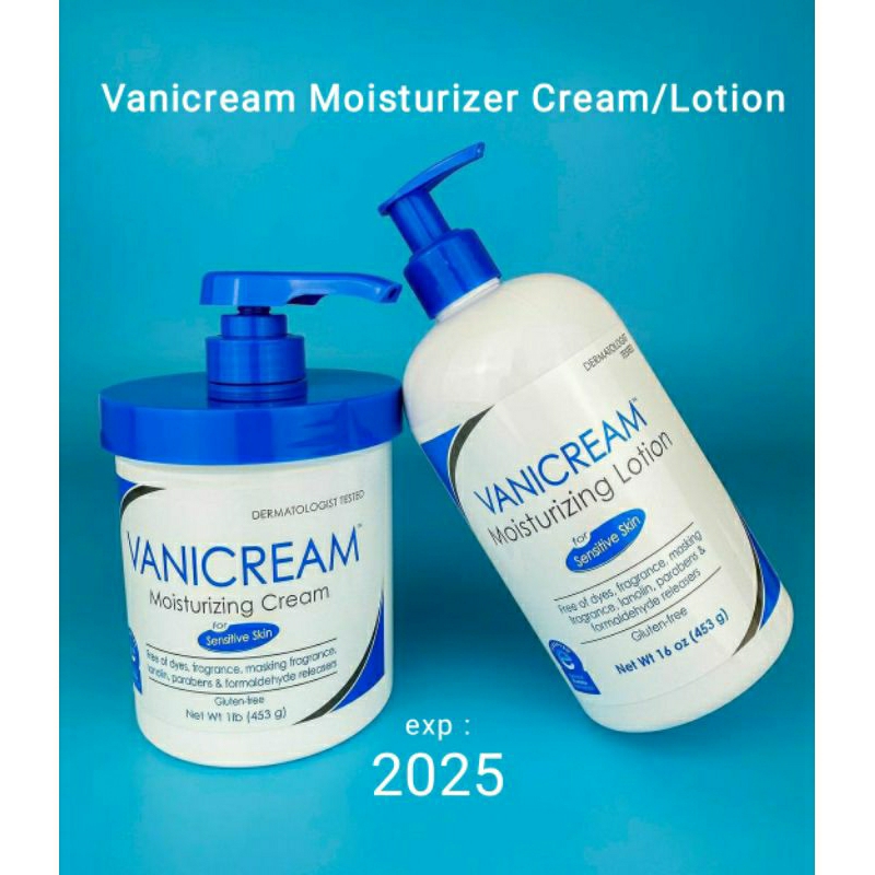 Jual VANICREAM MOISTURIZING CREAM 453GR with PUMP / VANICREAM