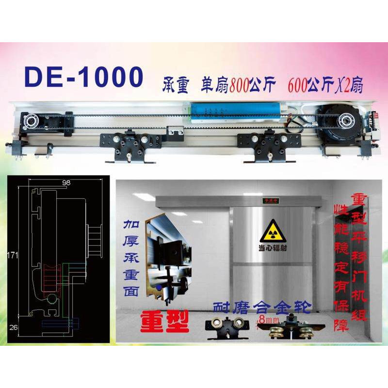 Jual Automatic Sliding Door Heavy Duty Pintu Automatic Sliding Door DE