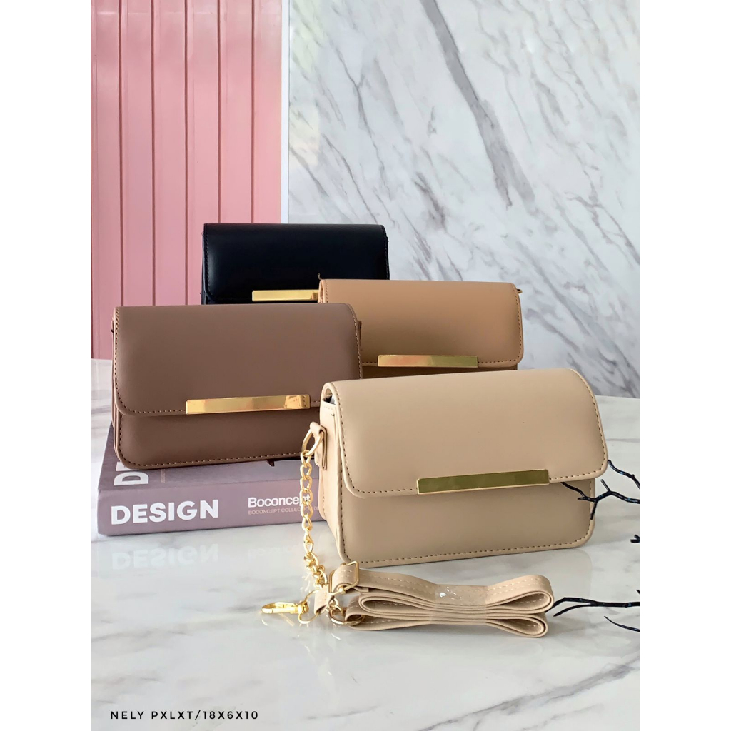 best seller tas wanita handbag sling bag import selempang eLVi JENYFER  4RUANG(L8R5) Terbaru Aesthetic Sedang 2023 Rajut Bahu M2R2 Muat Hp Tas  Selempang Wanita Selebgram Anti Air Elegan Kondangan Awet Tiktok Remaja