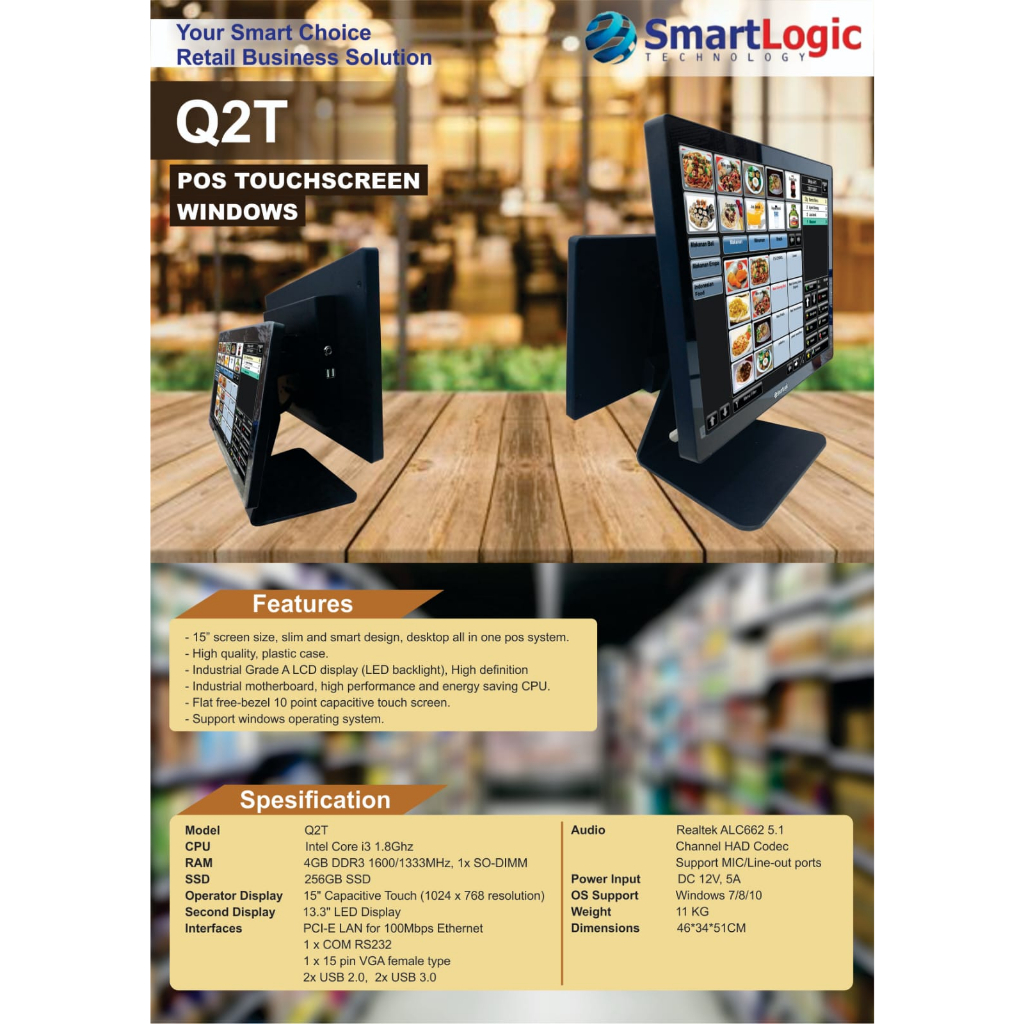 Jual Smartlogic pos Q2T | Shopee Indonesia
