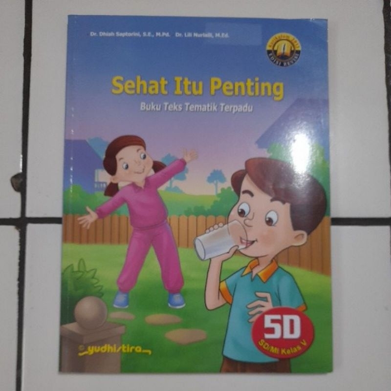 Jual buku teks tematik terpadu 5D sehat itu pentung untuk SD/MI kelas V ...