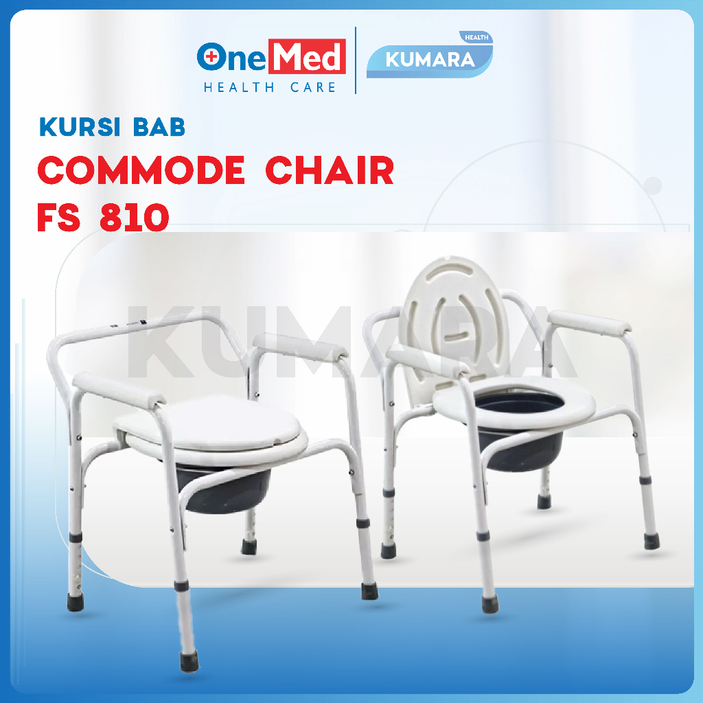 Jual ONEMED - Commode Chair FS 810 / Kursi BAB / Kursi Toilet | Shopee ...
