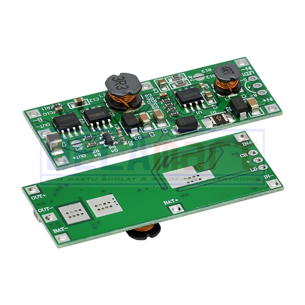 Jual DC UPS module 9v 12v 1A 18650 boost step up Shopee Indonesia