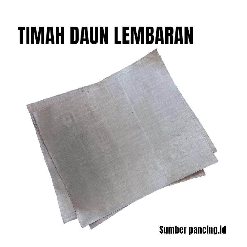 Jual Timah daun lembaran - Lembar besar - Timah pancing | Shopee Indonesia