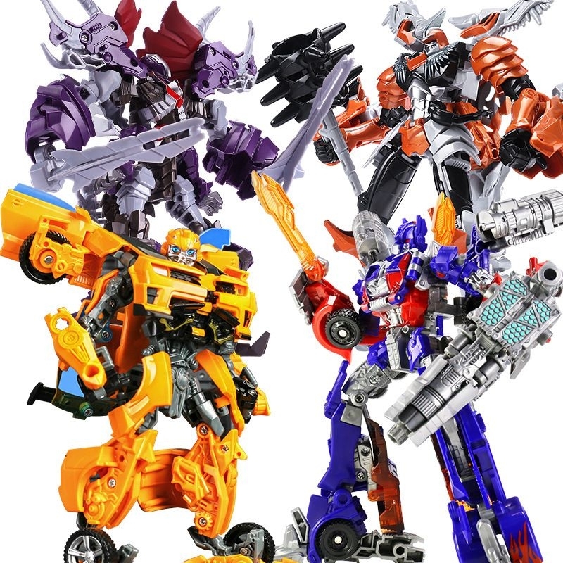 Jual Mainan Mobil Robot Transformers Transformer BumbleBee Optimus ...