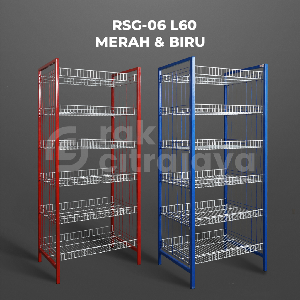 Jual RSG-06 RAK BESI SERBAGUNA TOKO DISPLAY SNACK CIKI JUMBO | MELODY ...