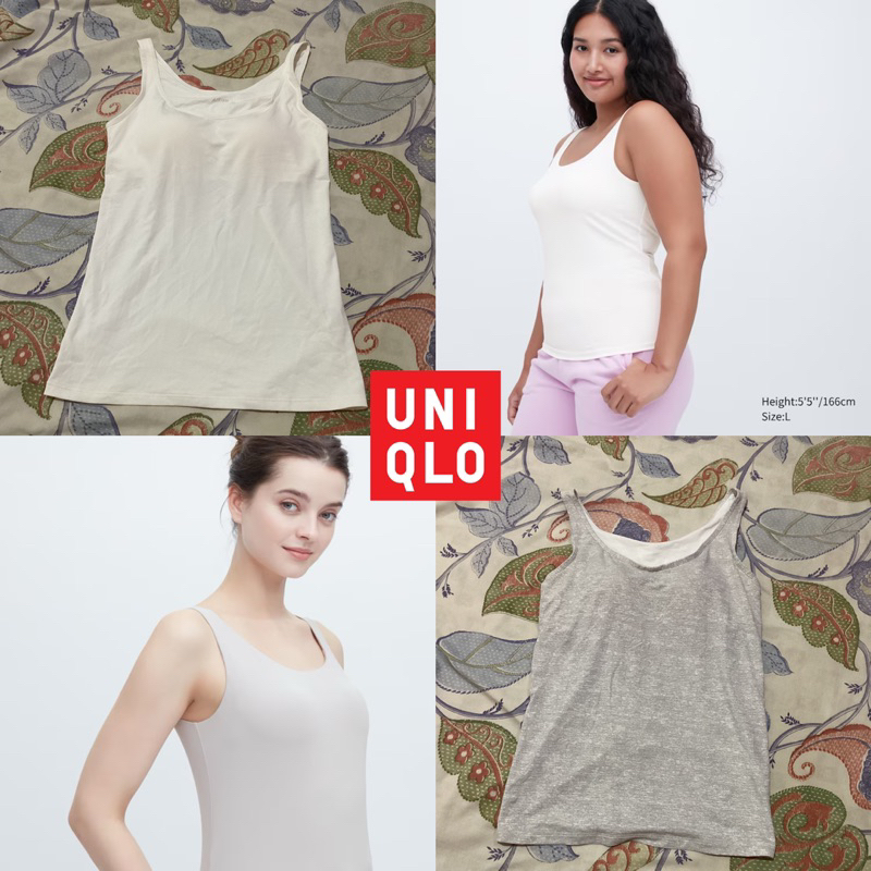 Jual Uniqlo AIRism Seamless Tank Bra Tube --U_U - Jakarta Barat