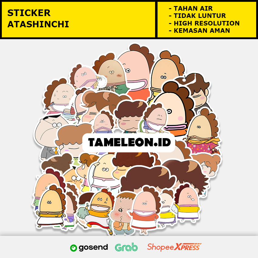 Jual Sticker Anime Atashinchi, Handphone Sticker Laptop Anti luntur dan ...