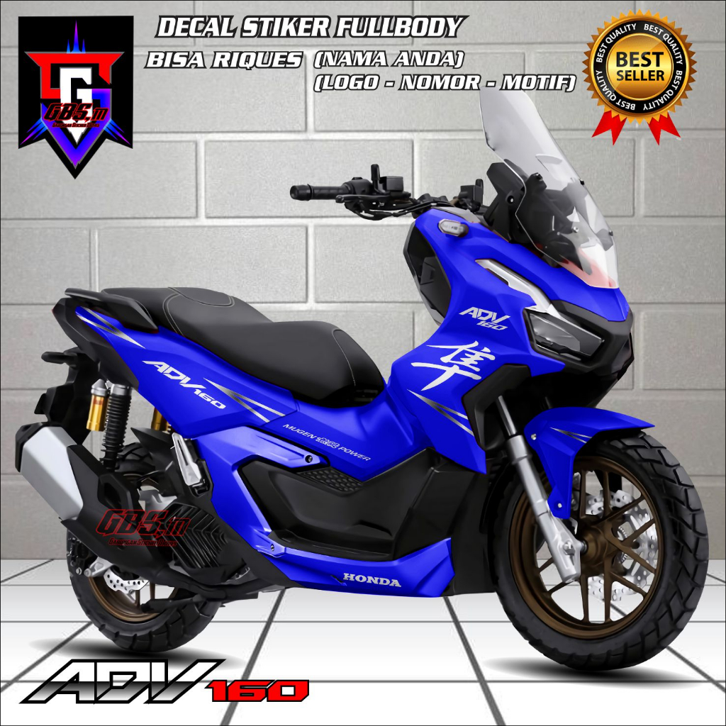 Jual Stiker Decal Polos Adv Fullbody Dekal Sticker Motor Honda Adv