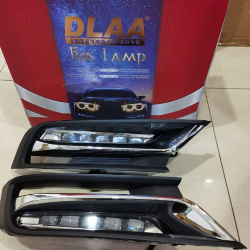 Jual Drl Fog Lamp Foglamp Lampu Kabut Honda All New Hrv Led Shopee Indonesia