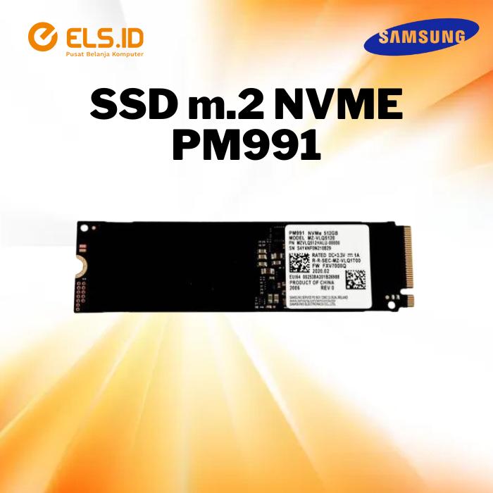 Jual Samsung SSD PM991 m.2 NVMe 256GB 2280 Gen 3 | Shopee Indonesia
