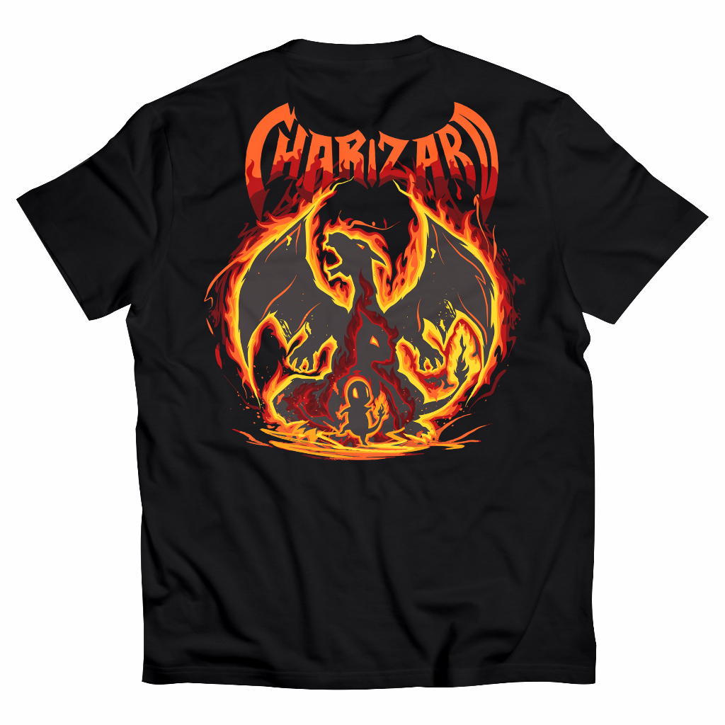 Jual CHARIZARD POKEMON 01P- T-Shirt Anime - Kaos Anime - Cotton Combed ...