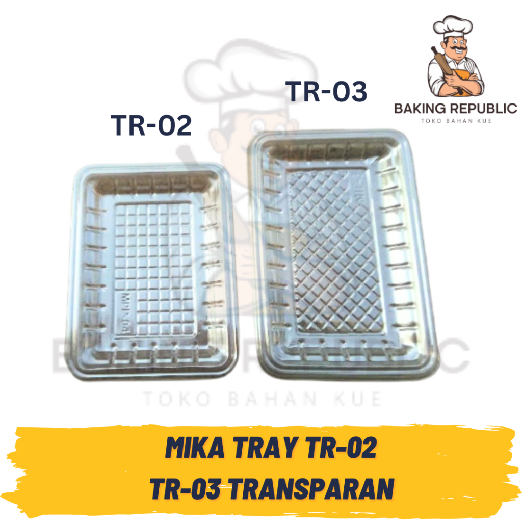 Jual MIKA TRAY SAYUR | 25 PCS | TR-02 | TR-03 TRANSPARAN | MIKA TRAY ...