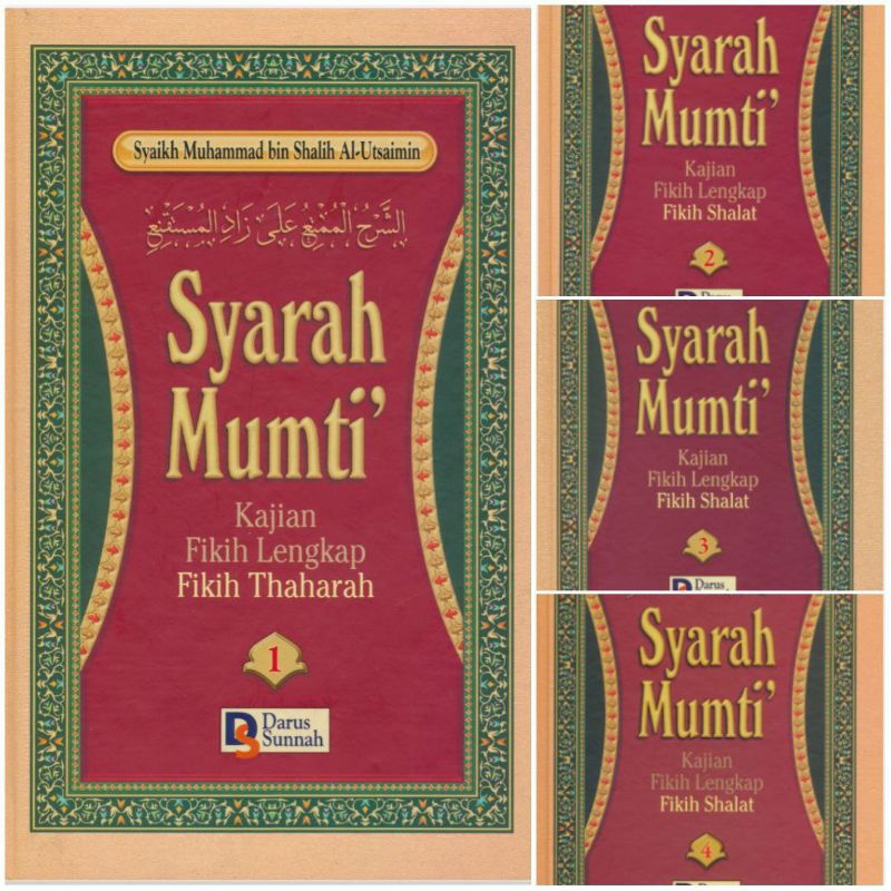 Jual Kitab Syarah Mumti Jilid 1 4 • Kajian Fikih • Syaikh Muhammad Bin