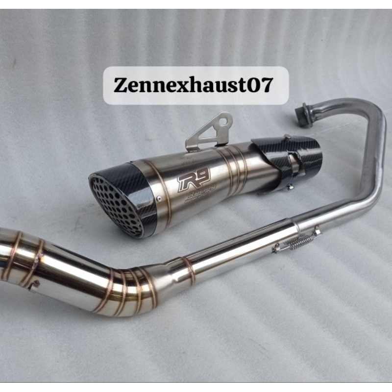 Jual KNALPOT RACING R9 H2 TAMENG KARBON PNP R15 CB150R GSX VIXION BYSON ...