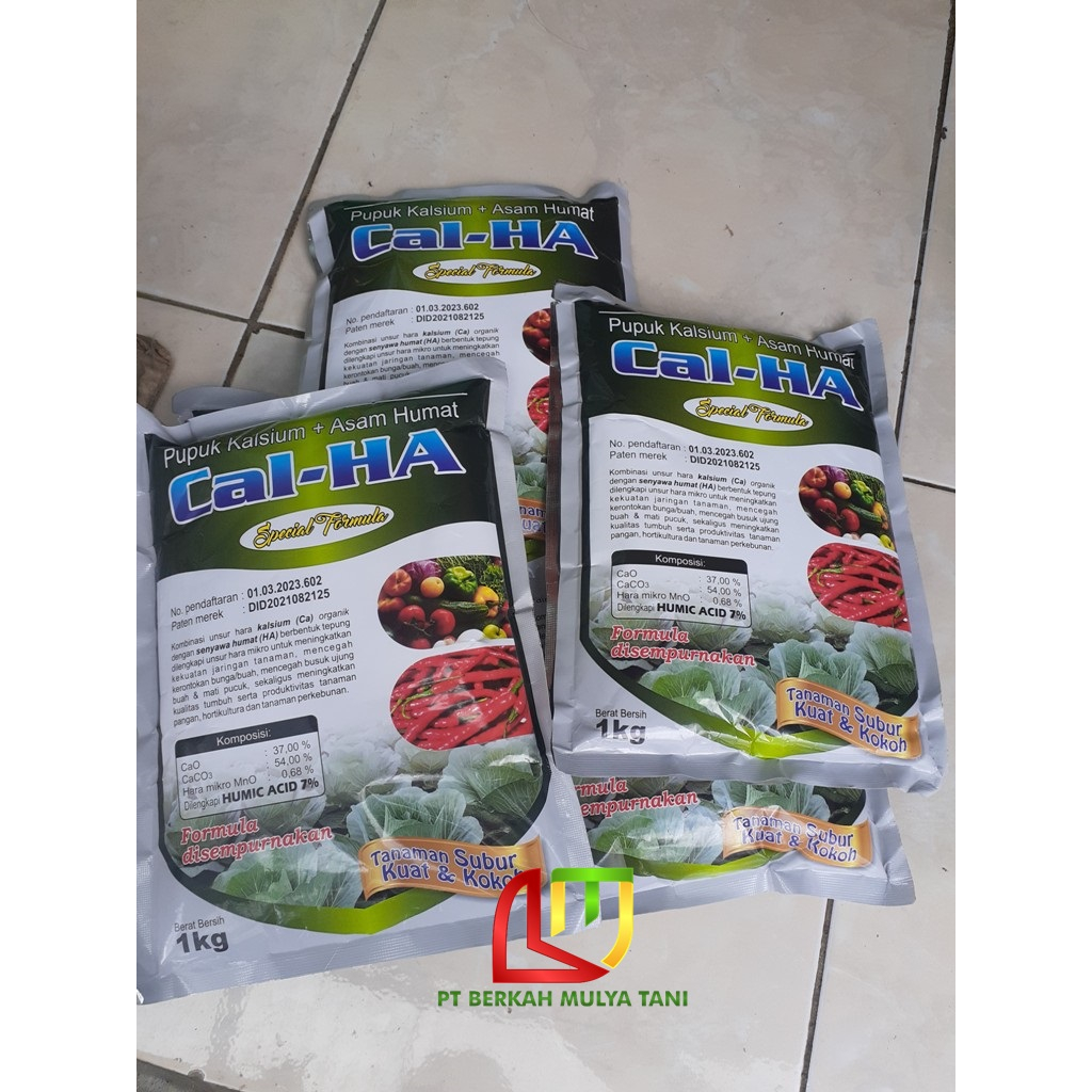 Jual Cal Ha Pupuk Kalsium Asam Humat Calha 1 kg | Shopee Indonesia