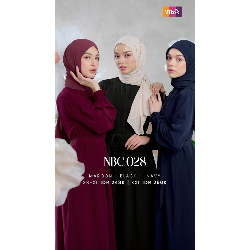 Jual GAMIS NIBRAS NBRS NBC 028 NBC28 GAMIS POLOS Shopee Indonesia