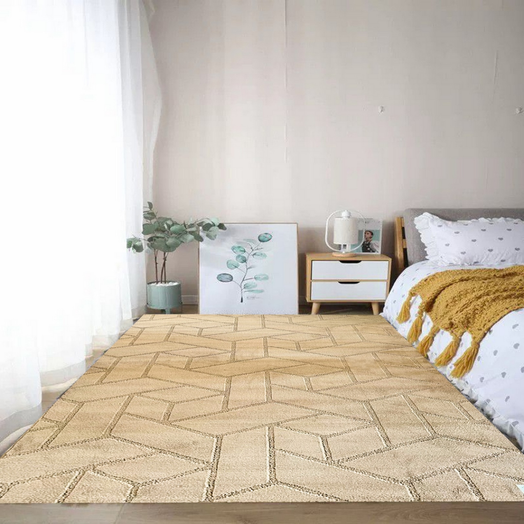 Jual Classic Carpets Karpet Lantai Minimalis Motif 3D Anti Slip Svarna 160x230cm Shopee
