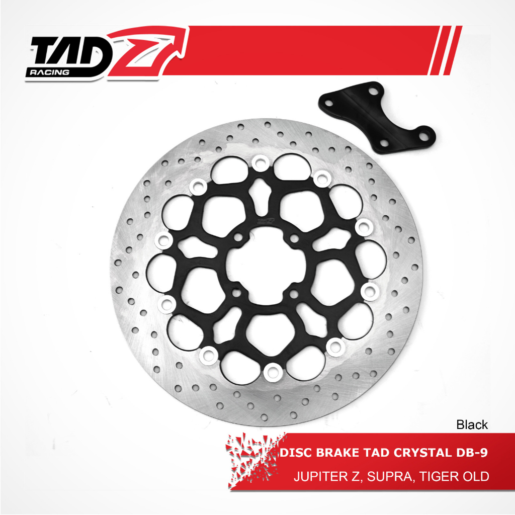 Jual DISC BRAKE TAD CRYSTAL BLACK DB9 JUPITER Z/ SUPRA Shopee Indonesia