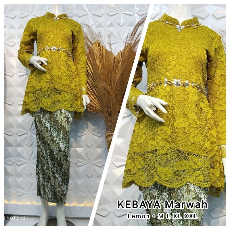 Jual Aywears Set Kebaya Marwah Kebaya Modern Kebaya Kondangan Kekinian Kebaya Bridesmaid 