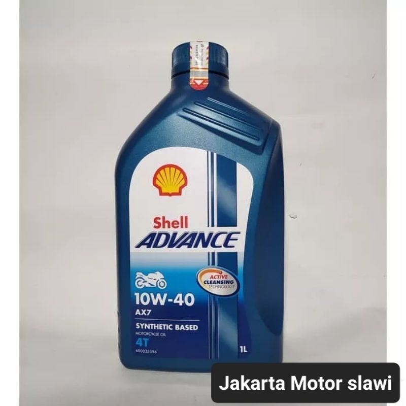 Jual Oli Shell Advance AX7 800ml SAE 10W-40 4T 1 liter | Shopee Indonesia