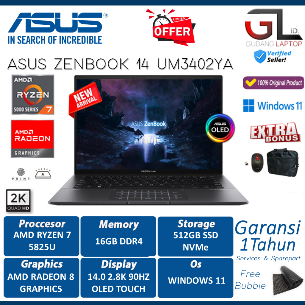 爆売りセール開催中！】 ASUS ZenBook 14 Ultra-Slim Laptop 14” FHD 