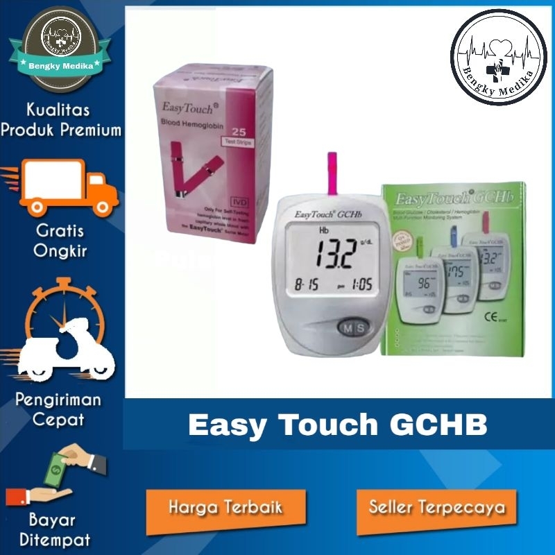 Jual Easy Touch Gchb Alat Cek Hemoglobin Easy Touch Hb Shopee Indonesia