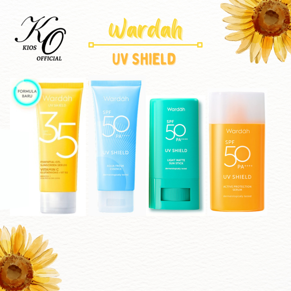 Jual Wardah Uv Shield Aqua Fresh Essence Spf 50 Pa+++ 30ml 