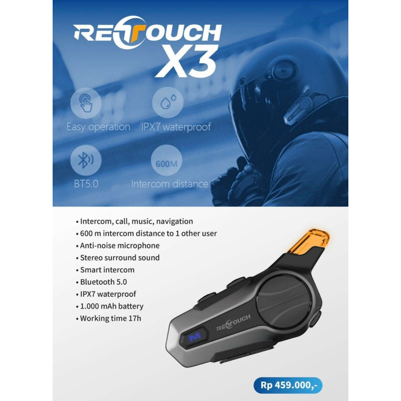 Jual Intercom Retouch x3 | Shopee Indonesia