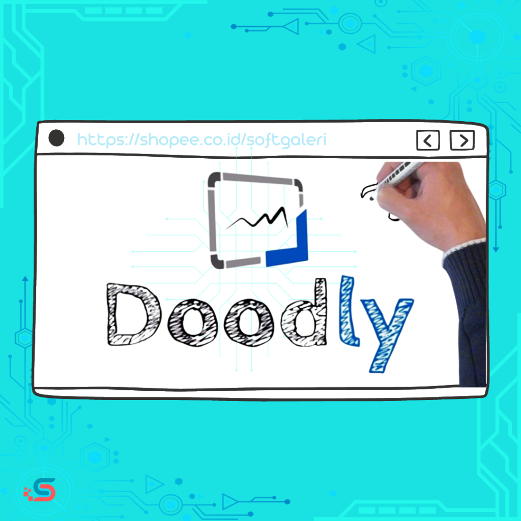 Jual Doodly Lifetime Whiteboard Animation Maker Software Shopee Indonesia