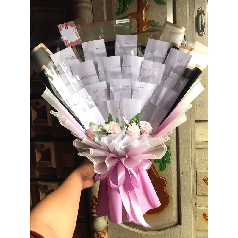 Jual buket kerangka full bunga bisa di isi sendiri | Shopee Indonesia