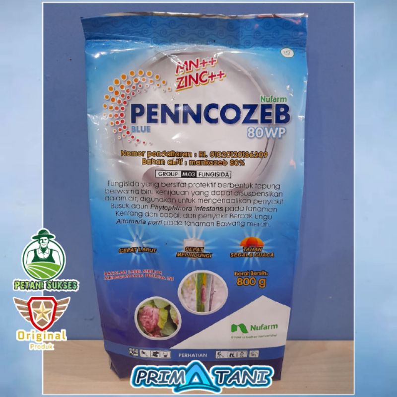 Jual Fungisida PENNCOZEB 80WP BLUE - 800gram | Shopee Indonesia