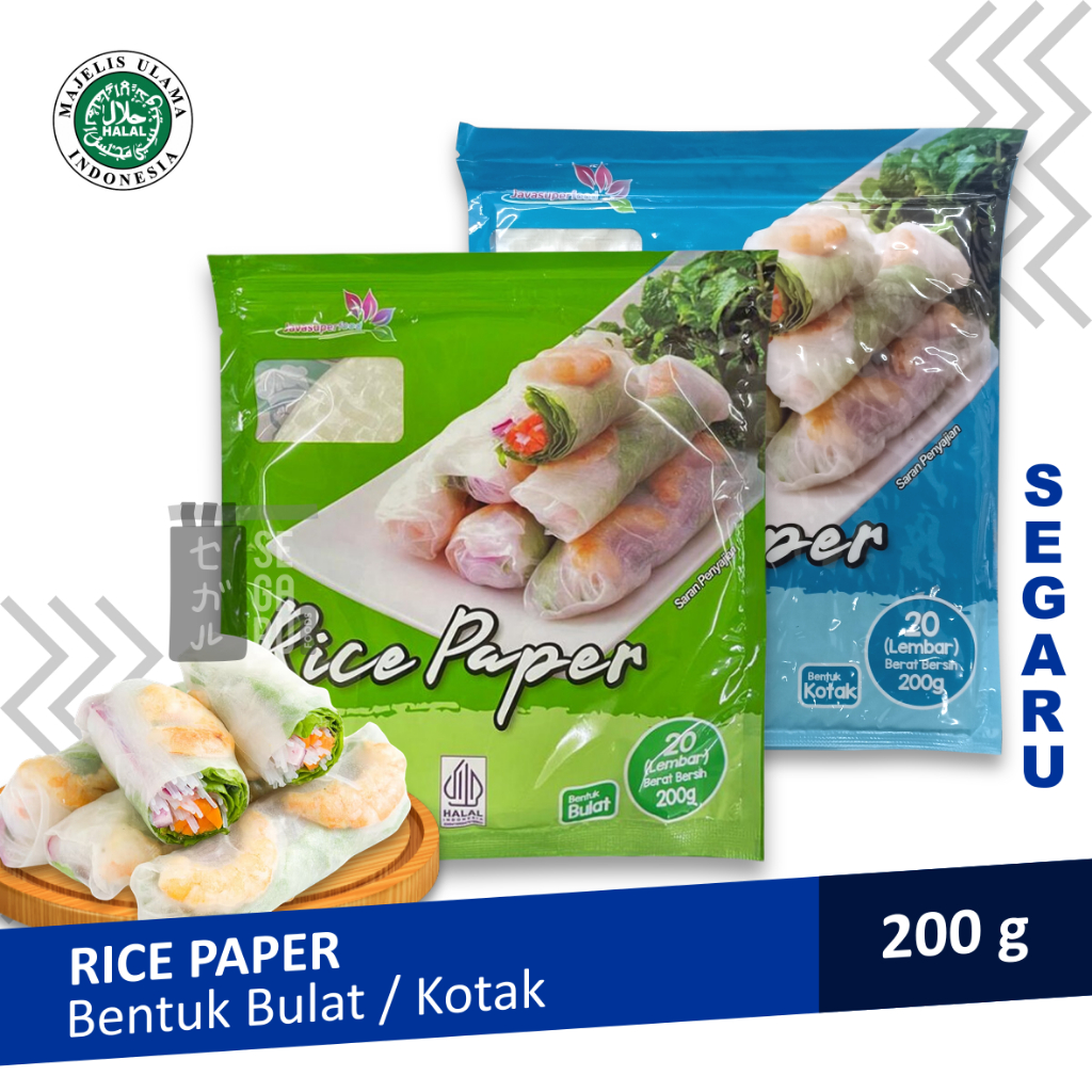 Jual Rice Paper Kulit Lumpia Vietnam Spring Roll | Shopee Indonesia