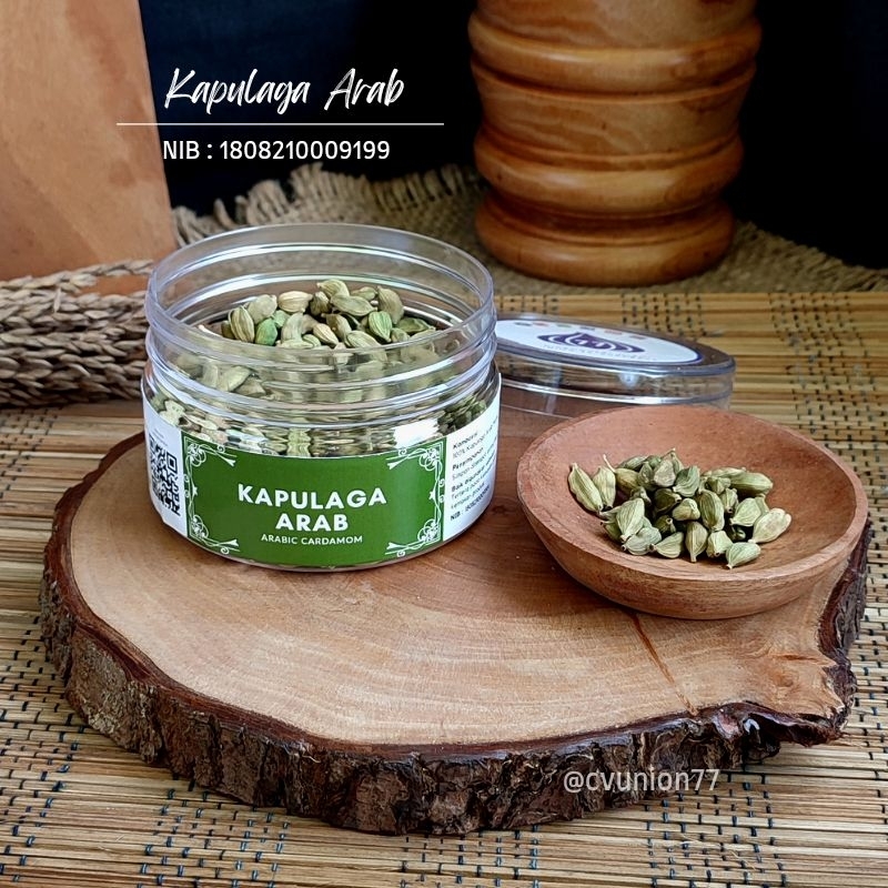 Jual KAPULAGA ARAB KERING DRIED ARABIC CARDAMOM HERBAL REMPAH JSR